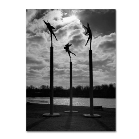 Trademark Fine Art Geoffrey Ansel Agrons 'Harpies ' Canvas Art, 24x32 ALI16808-C2432GG